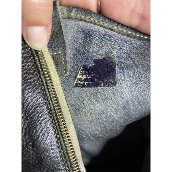 TAOS Women’s Brown Leather Embroidered privilege EU 38 Western Boots - Picture 10 of 10